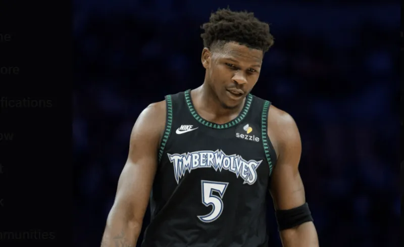 开云体育-爱德华兹本赛季已缺阵9场，森林狼战绩5胜4负